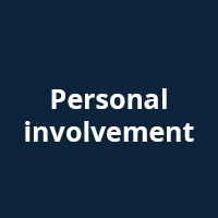 Personal involvement