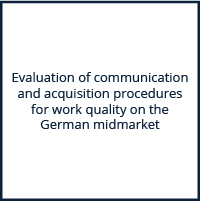 Evaluation of communication and acquisition procedures